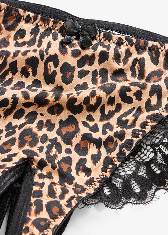 Slip ouvert in schwarz - bonprix
