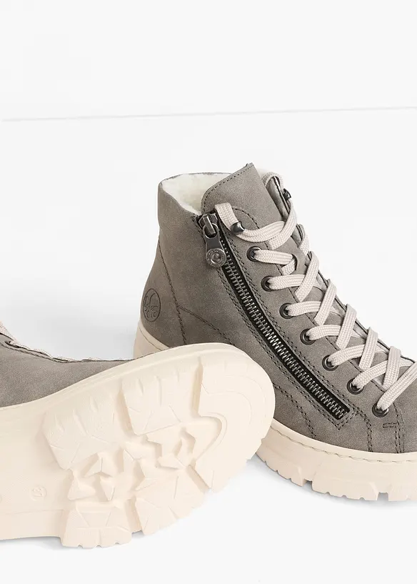 Rieker Schnürboots in grau - Rieker