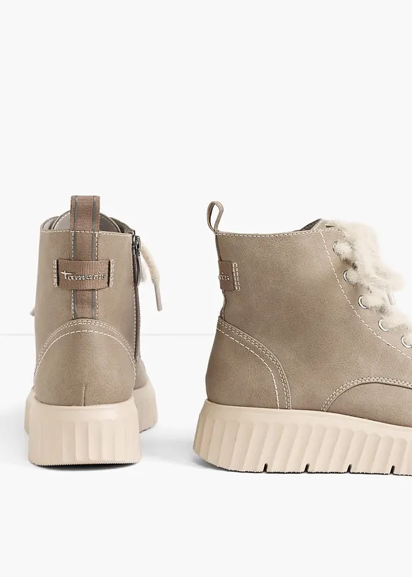 Tamaris Schnürboots in braun - Tamaris
