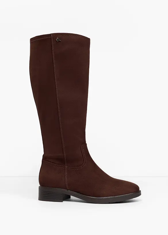 Jana Komfort-Stiefel in bequemer Weite in braun - Jana