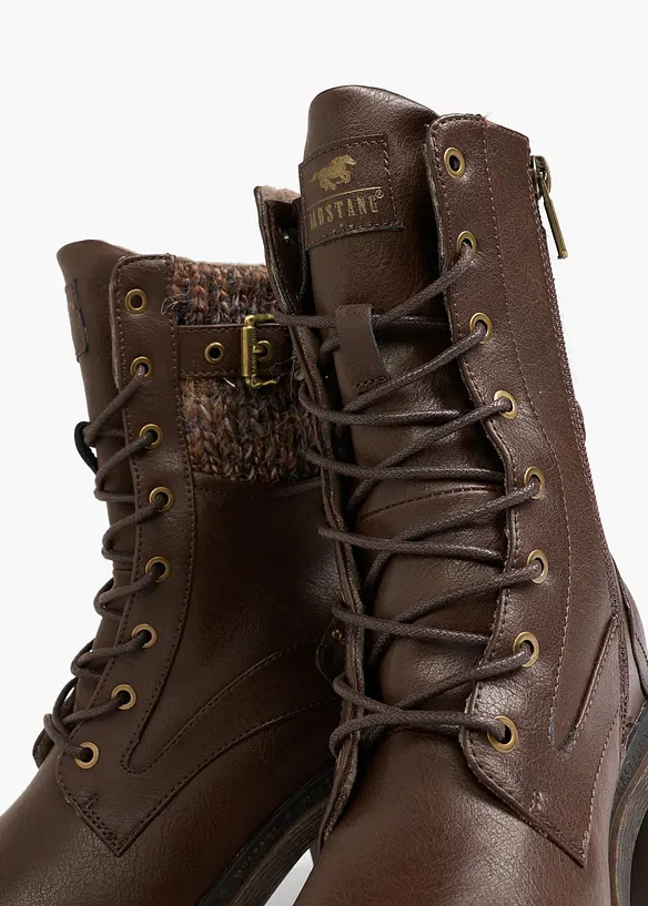 Mustang Schnürboots in braun - Mustang