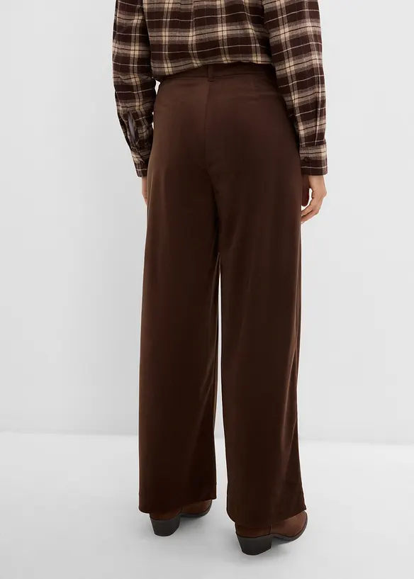 Cordhose in braun von hinten - bonprix