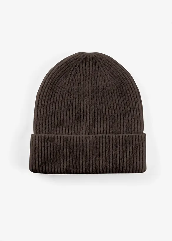 Mütze in braun von vorne - bonprix