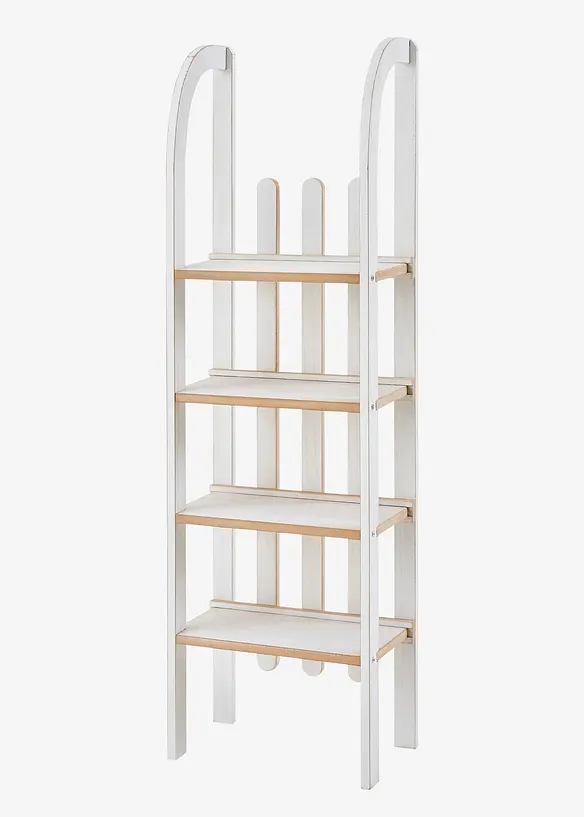 Regal in Schlittenform in beige von vorne - bonprix