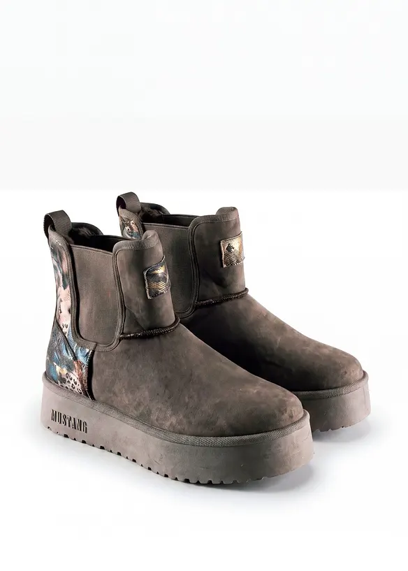 Mustang Schnürboots in braun - Mustang