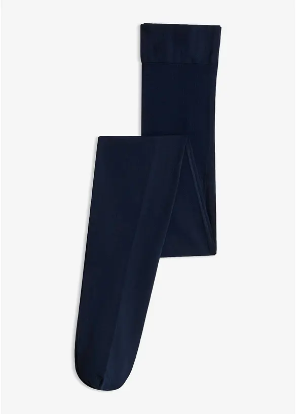 Shape-Strumpfhose 80 DEN in blau von vorne - bonprix