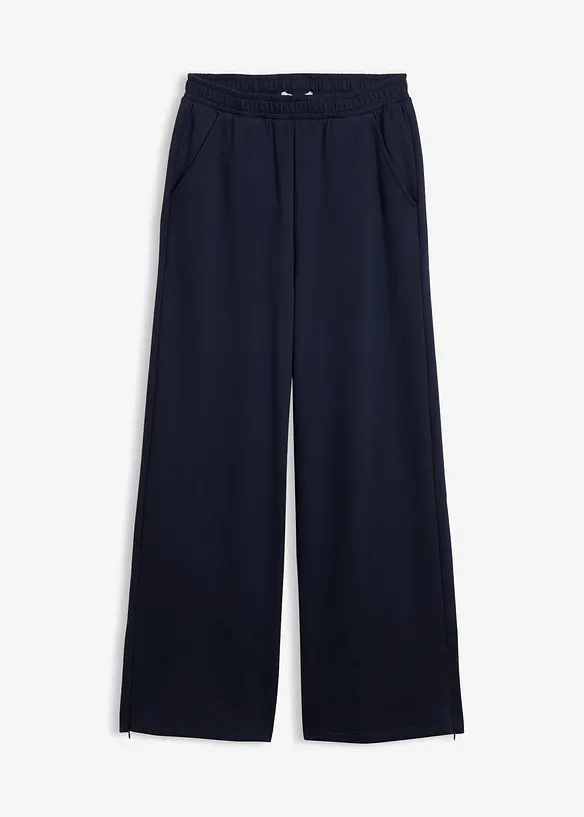 Sweathose aus Baumwoll-Mix in blau von vorne - bonprix Sweathose aus Baumwoll-Mix in blau von vorne - bonprix