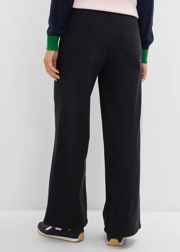 Twillhose aus Baumwoll-Mix in schwarz von hinten - bonprix Twillhose aus Baumwoll-Mix in schwarz von hinten - bonprix