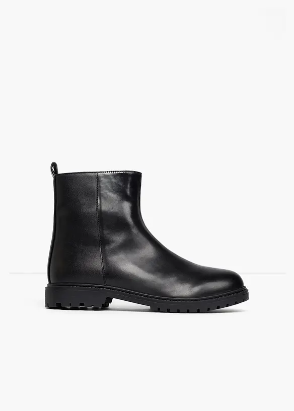 Gefütterte Boots in schwarz - bonprix
