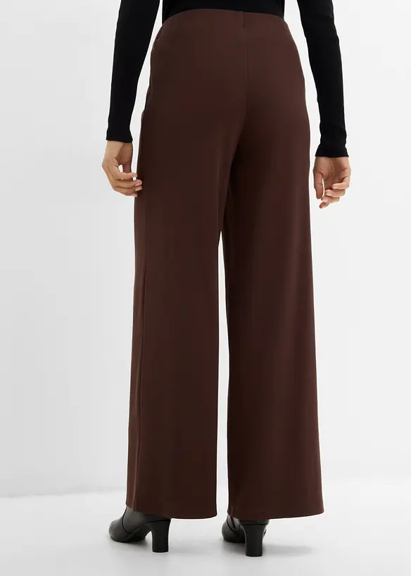 Ripp-Hose aus Bio-Baumwoll-Stretch in braun von hinten - bonprix Ripp-Hose aus Bio-Baumwoll-Stretch in braun von hinten - bonprix