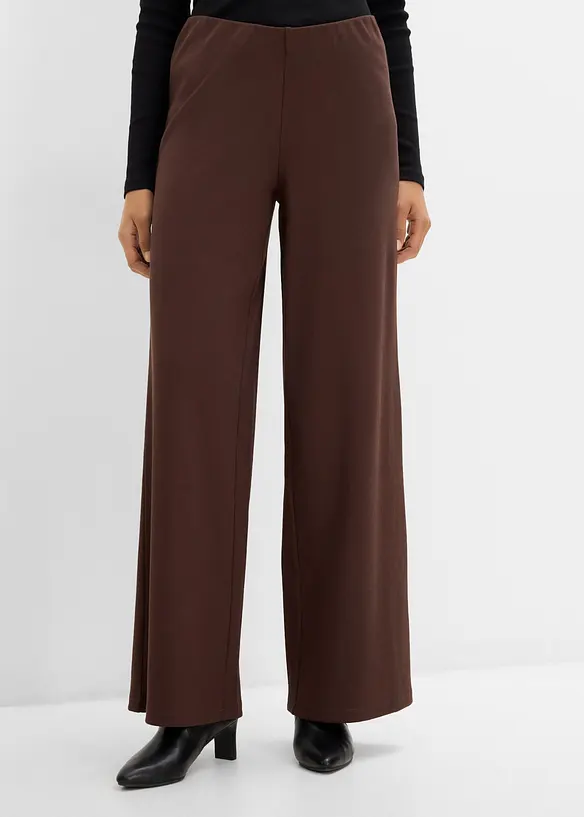 Ripp-Hose aus Bio-Baumwoll-Stretch in braun von vorne - bonprix Ripp-Hose aus Bio-Baumwoll-Stretch in braun von vorne - bonprix