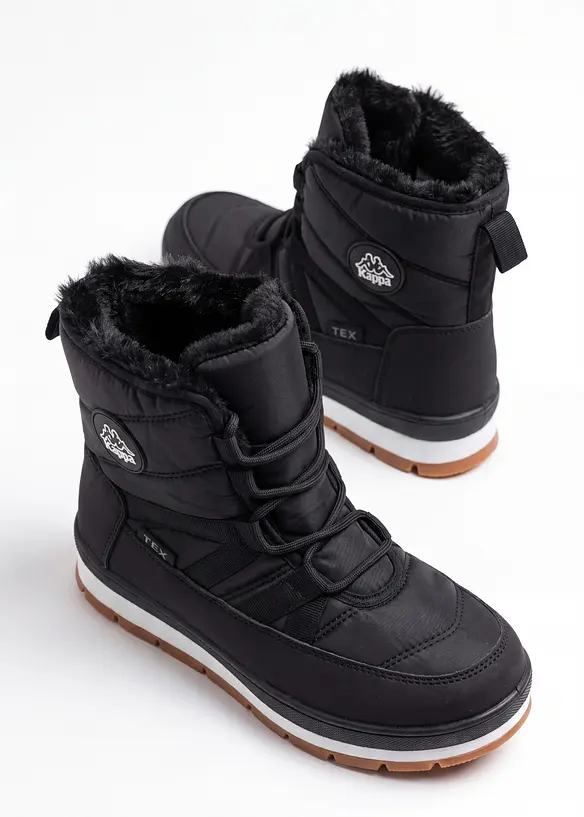 Kappa Schnürboots mit Tex-Membran in schwarz - Kappa