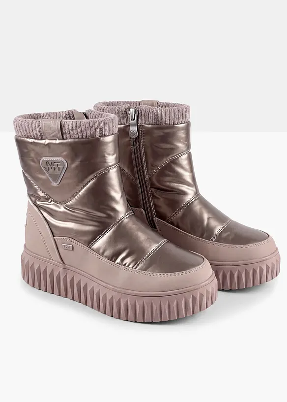 Gefütterte Marco Tozzi Stiefel in braun - Marco Tozzi