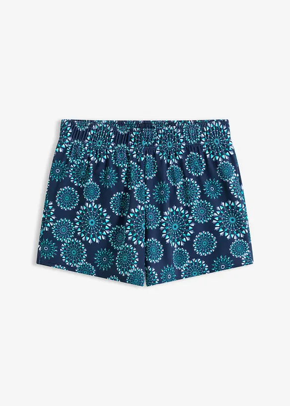 Badeshorts mit integrierter Bikinihose in blau von vorne - bonprix Badeshorts mit integrierter Bikinihose in blau von vorne - bonprix