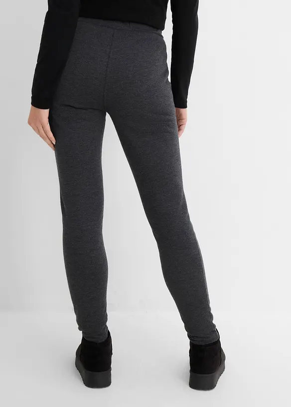 Thermo-Leggings mit Teddyfutter in grau von hinten - bonprix Thermo-Leggings mit Teddyfutter in grau von hinten - bonprix