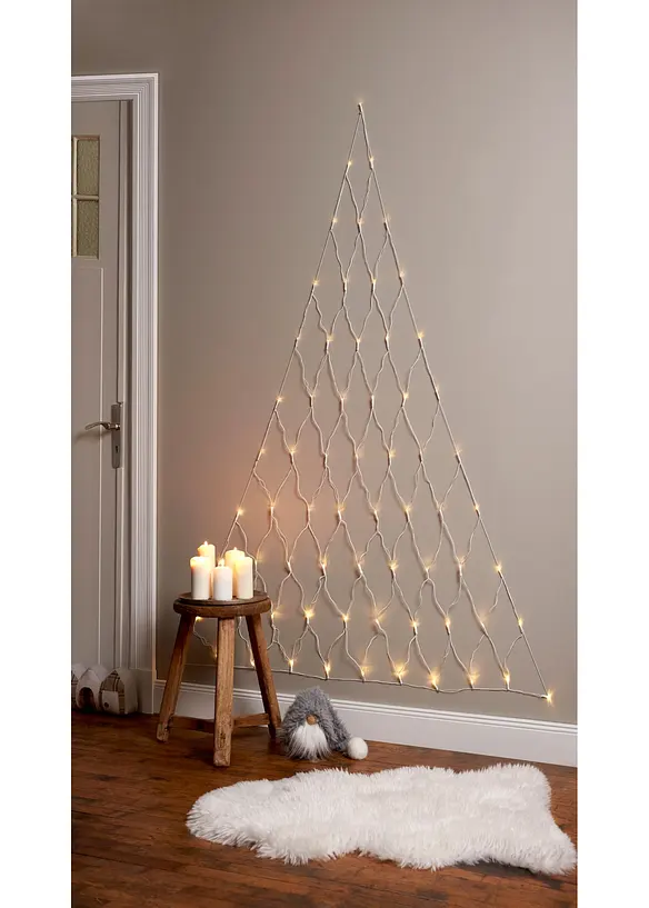 LED-Wanddeko in Tannenbaum-Design in weiß (Ambiente) - bonprix LED-Wanddeko in Tannenbaum-Design in weiß (Ambiente) - bonprix