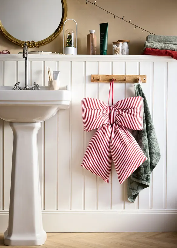 Boltze Hängedeko Schleife in rot (Ambiente) - Boltze Home Collections