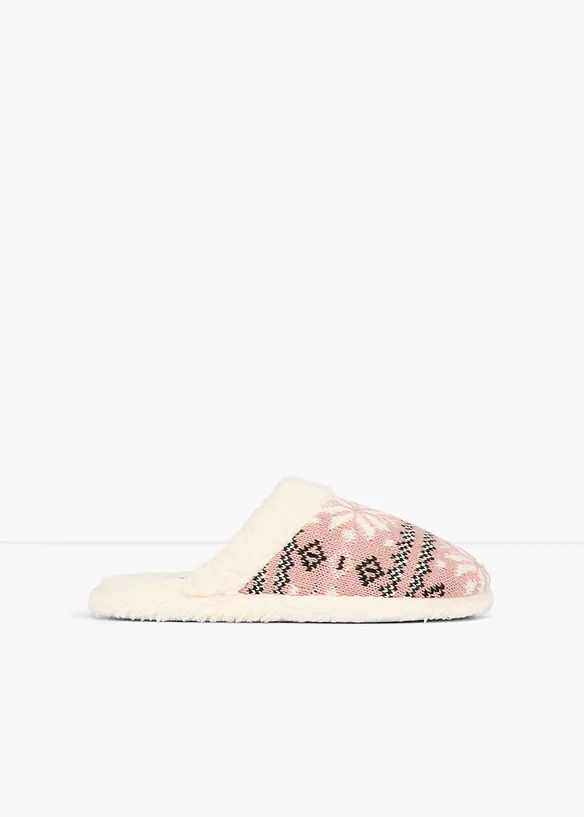 Hausschuhe in beige - bonprix