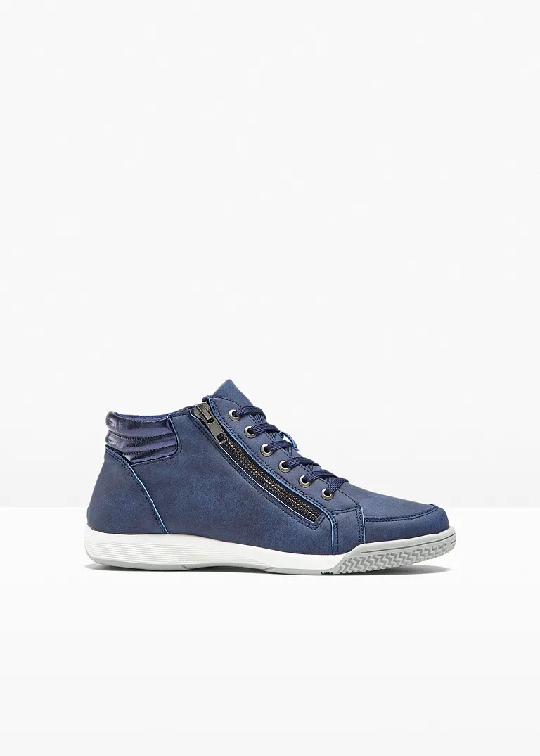 High top Sneaker in blau - bonprix