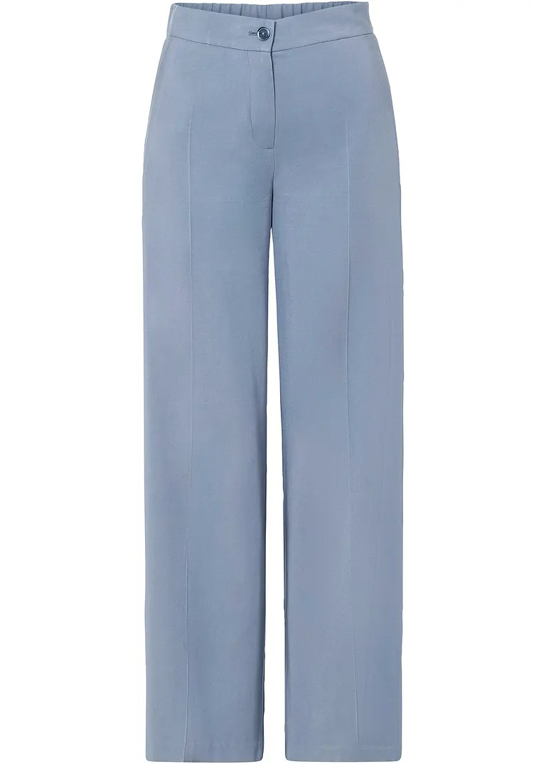 Marlenehose in lila von vorne - bonprix