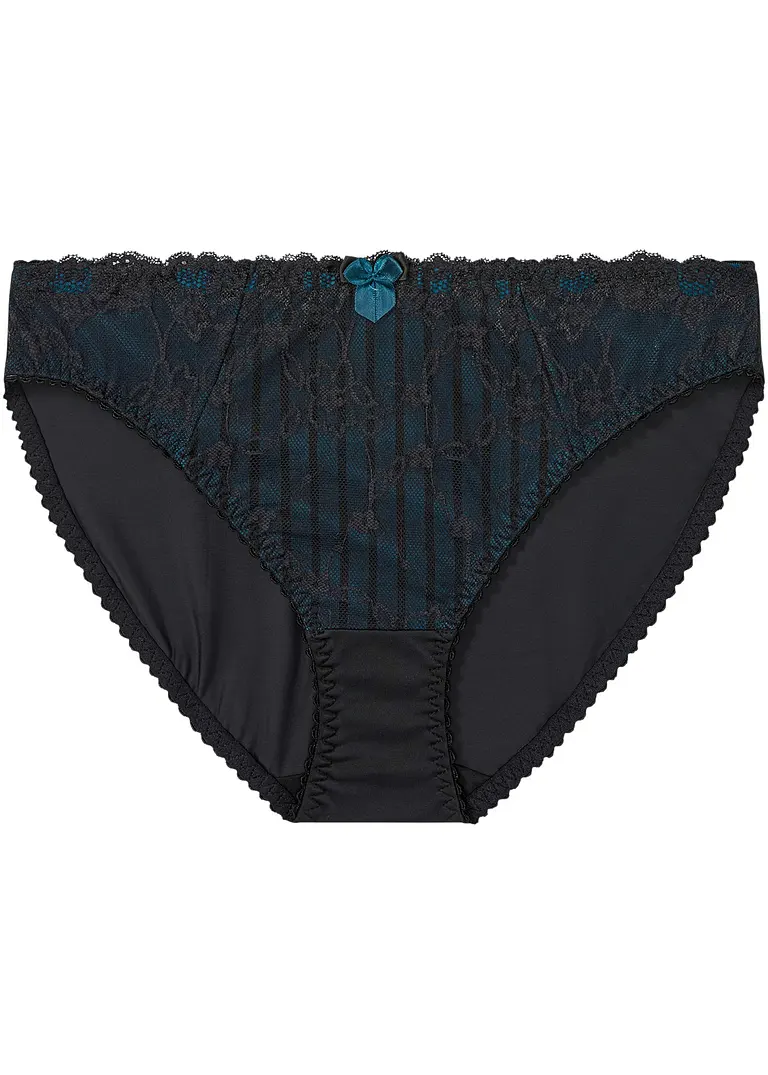 Slip in schwarz von vorne - bonprix