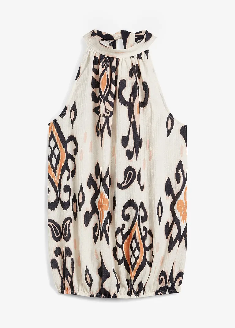 Top in beige von vorne - bonprix