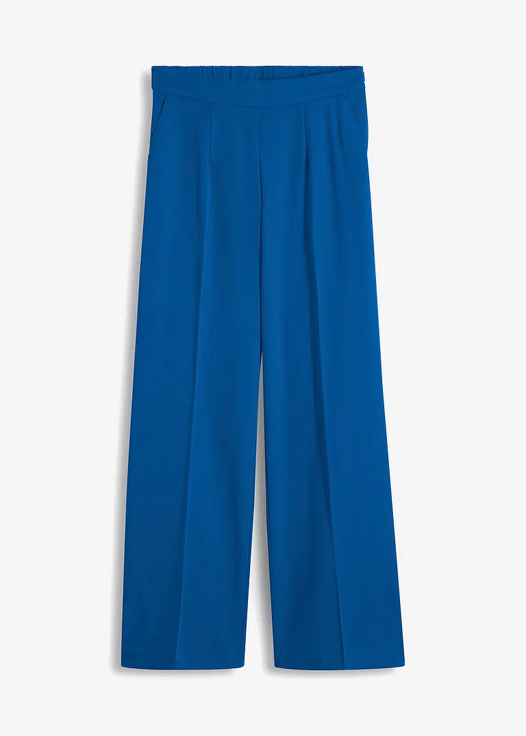 Marlenehose in blau von vorne - bonprix