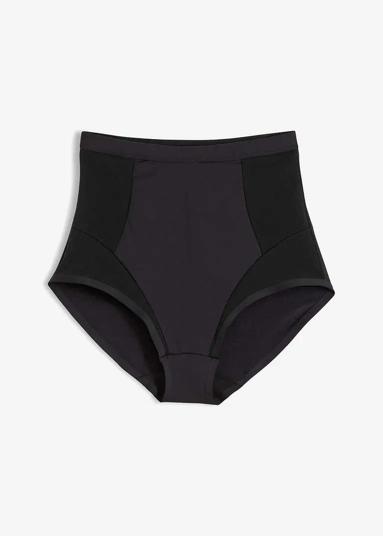 Seamless Shape Panty mit mittlerer Formkraft in schwarz von vorne - bonprix