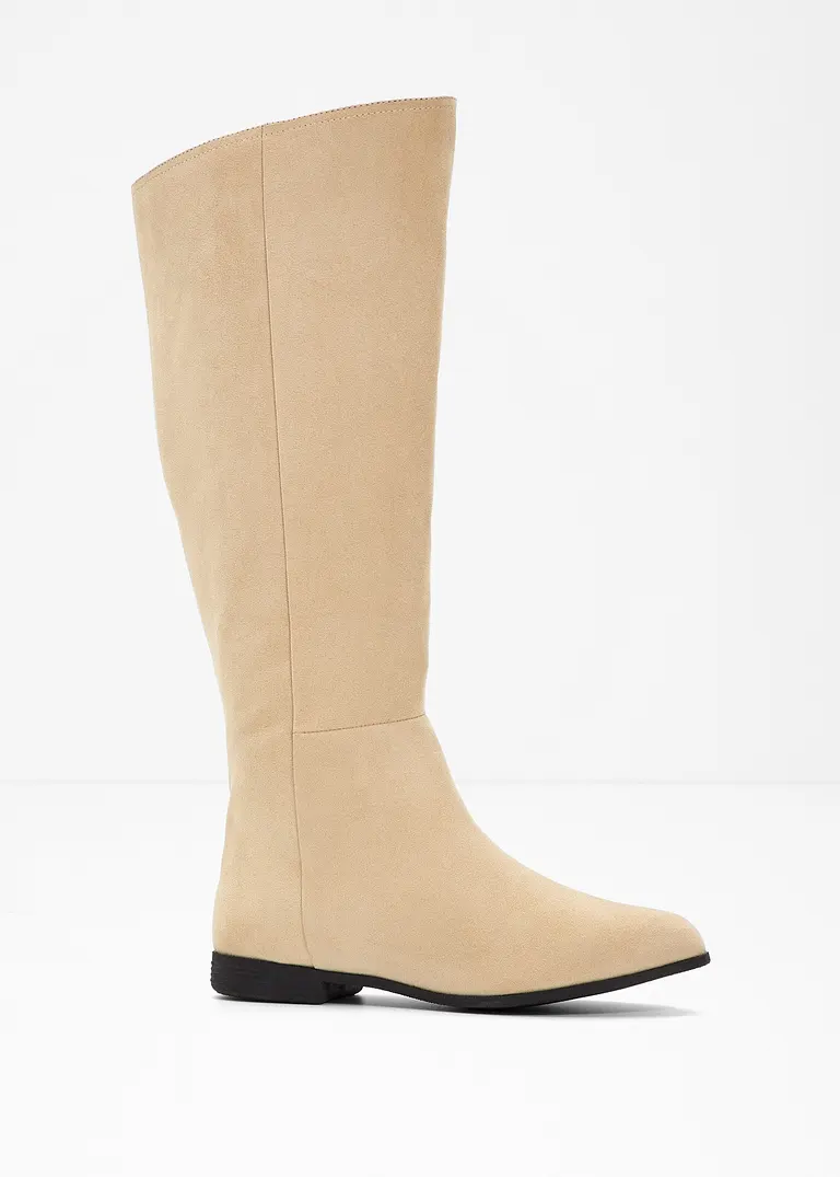 Stiefel in beige - bonprix