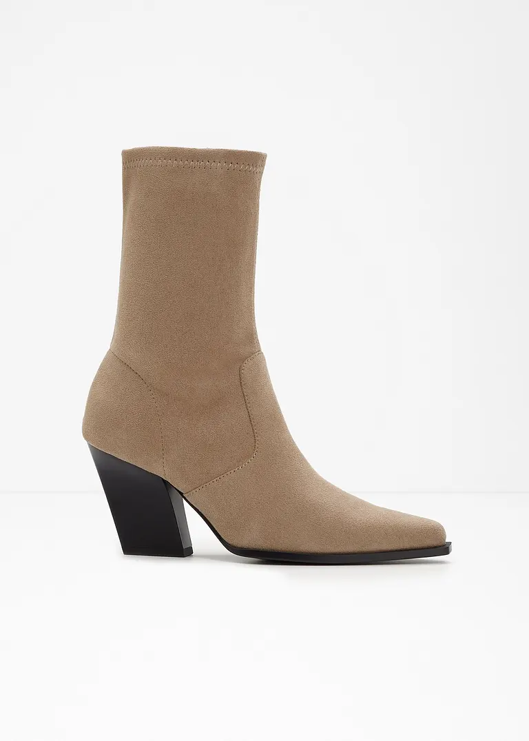 Stiefelette in braun - bonprix