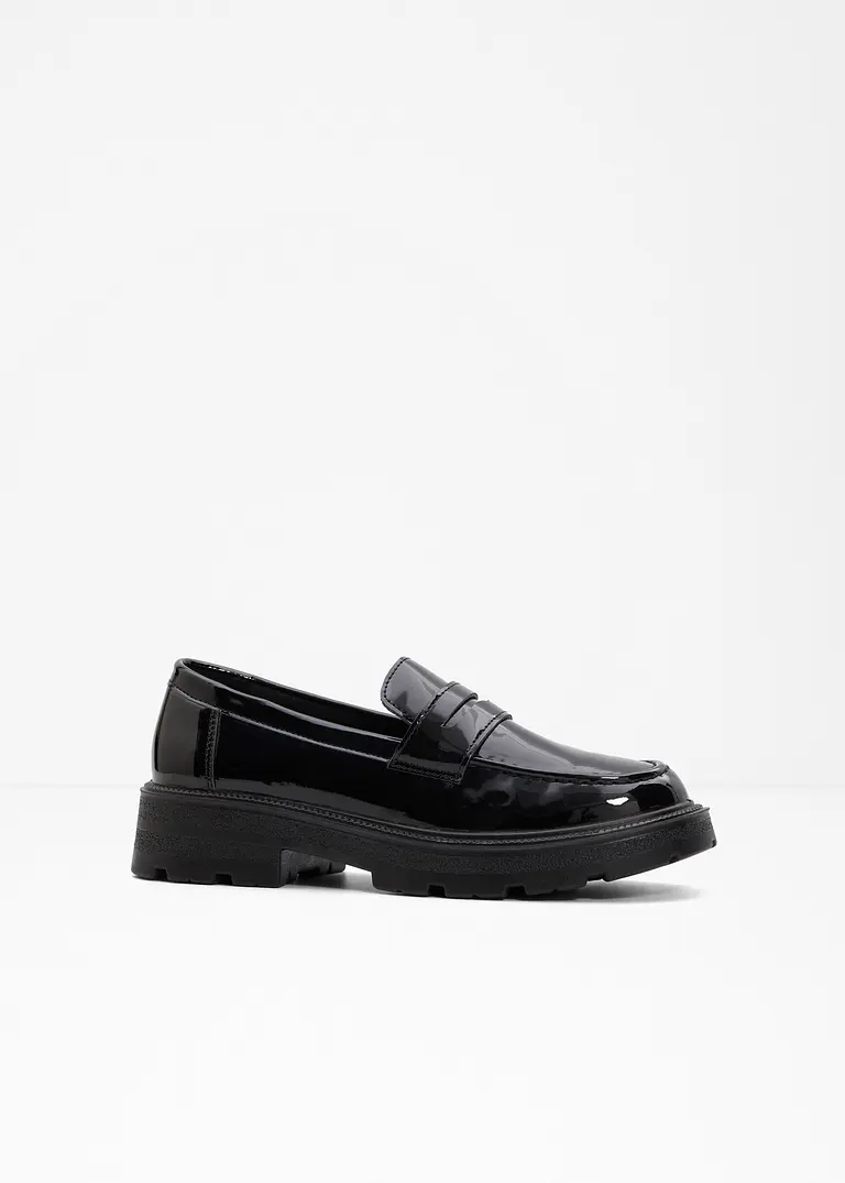 Chunky Loafer in schwarz - bonprix