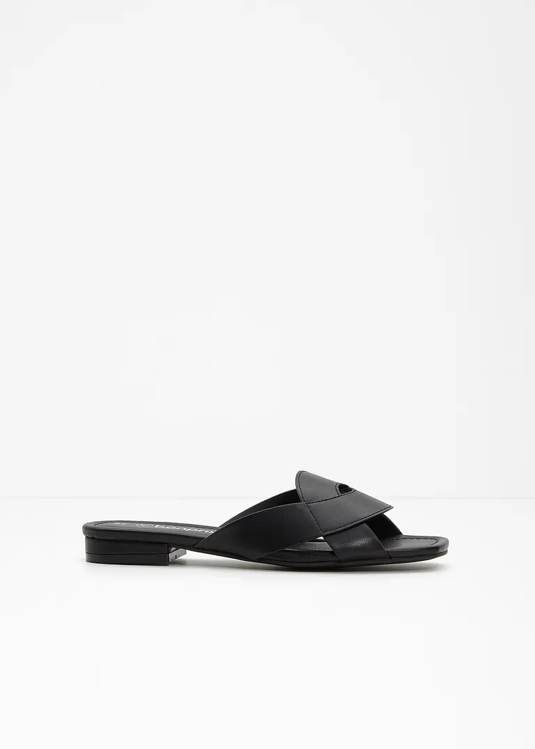 Pantolette in schwarz - bonprix