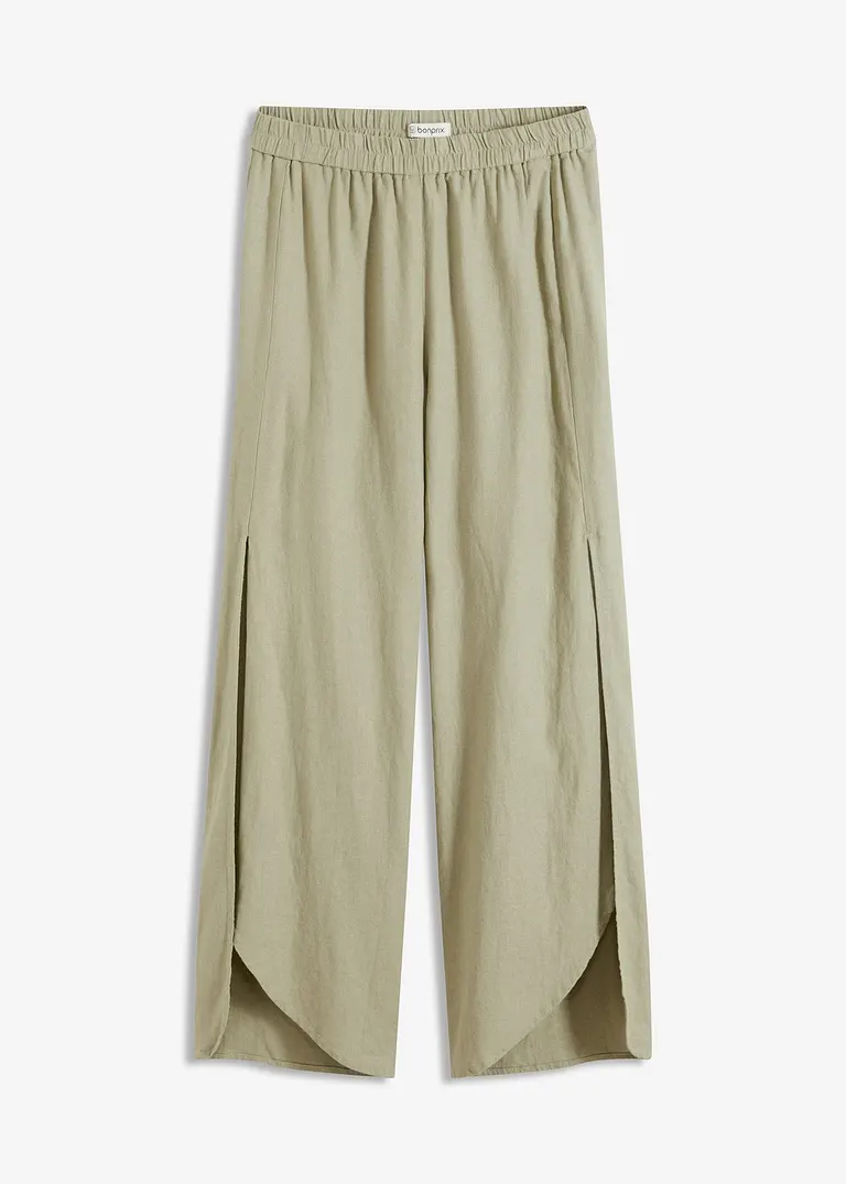 Hose in grün von vorne - bonprix