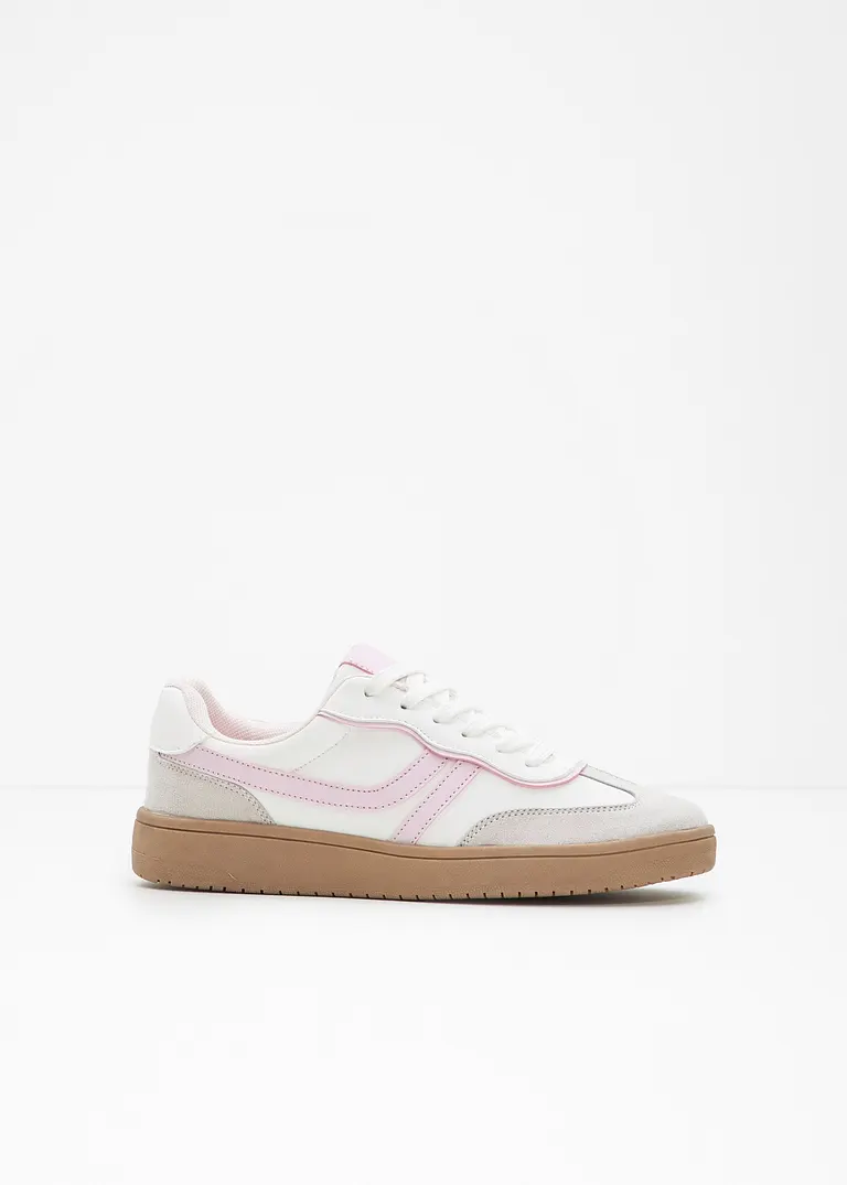 Sneaker in weiß - bonprix