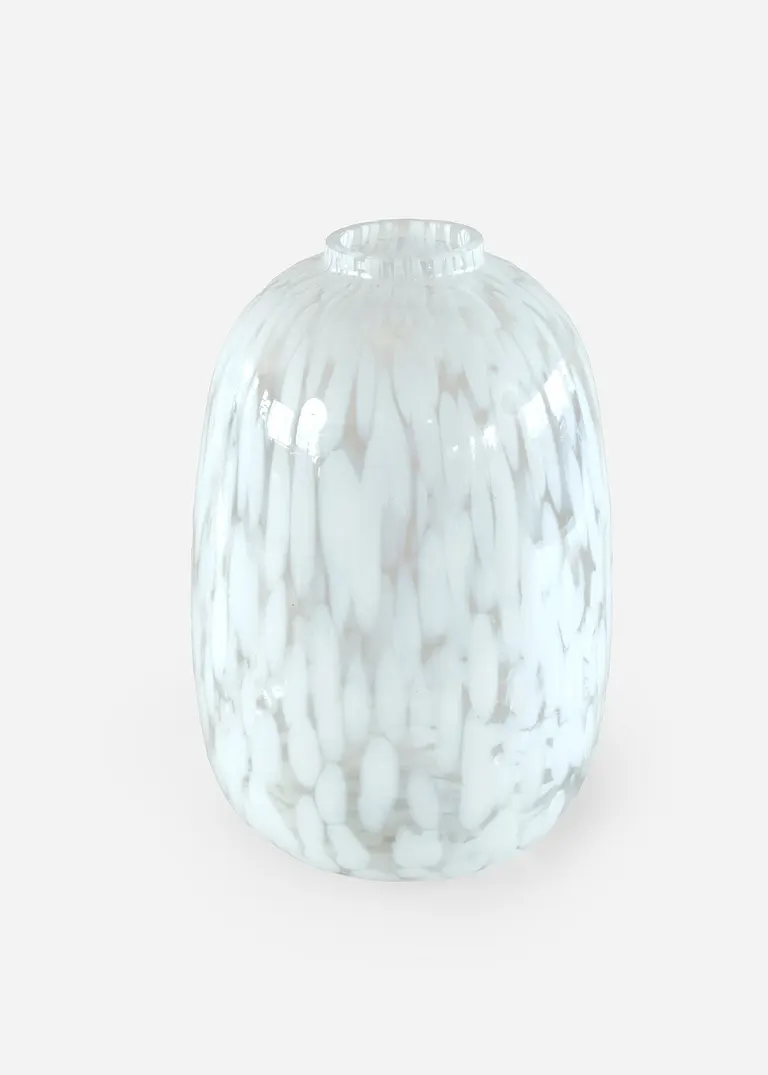 Vase in weiß von vorne - bonprix