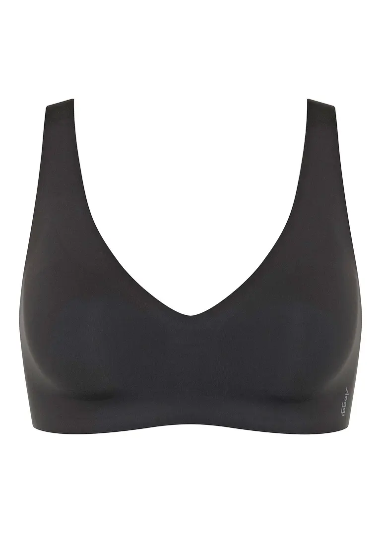 sloggi ZERO Feel 2.0 Soft bra in schwarz von vorne - Sloggi
