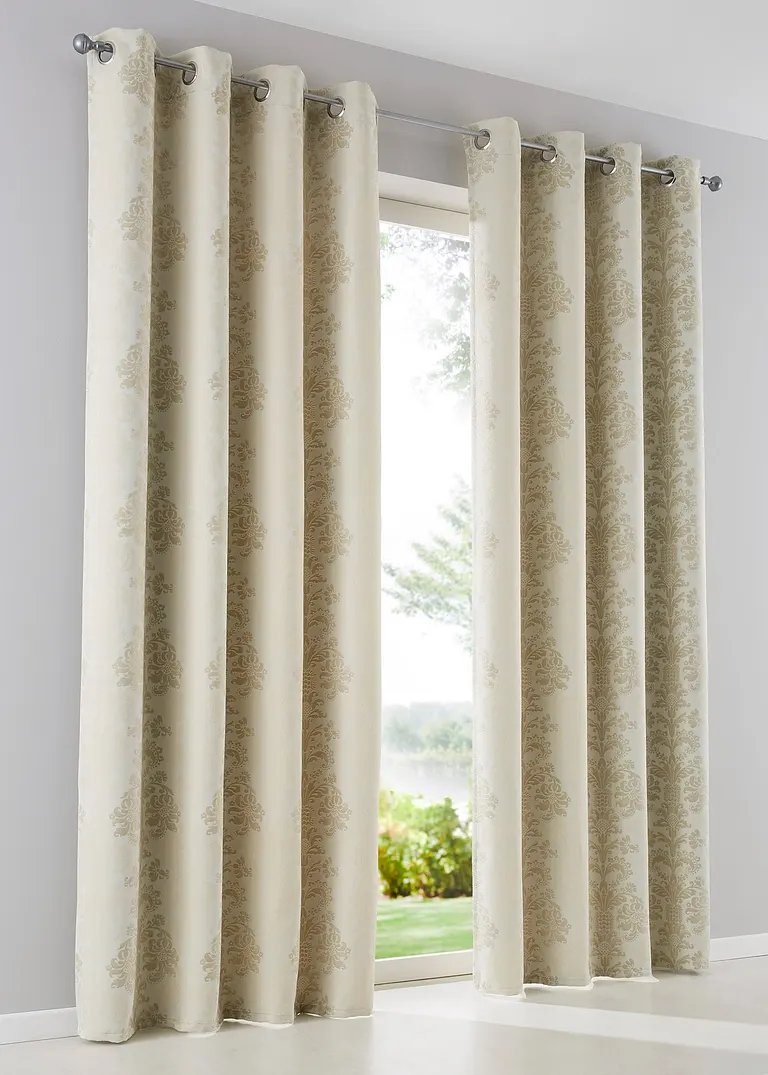 Abdunkelnder Vorhang, in vielen Größen (1er Pack) in beige - bonprix
