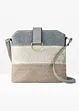 hellblau/natur/beige gestreift