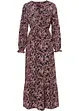 schwarz/rosa floral