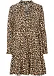 kreidebeige/braun leo bedruckt