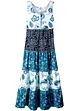 wollweiß/jeansblau/dunkelblau paisley