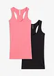 neonpink + schwarz