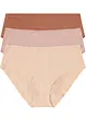 rosenholz + mattbeige + mittelbraun 