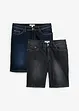 dunkelblau denim+schwarz denim