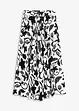 wollweiß/schwarz floral