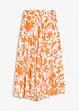 wollweiß/mango floral