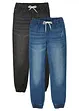 blau denim+schwarz denim