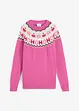 hellfuchsia norwegermuster