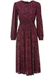 kastanienrot/schwarz floral