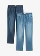 blau denim + hellblau denim